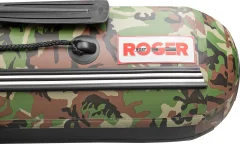Надувная лодка Roger Boat Sfera 3300 (безконусная, малый киль, зеленый камуфляж/черный комби) — фото 7