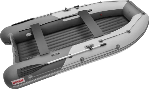 Надувная лодка Roger Boat Sfera 3500 (безконусная, малый киль, белый/графит комби)