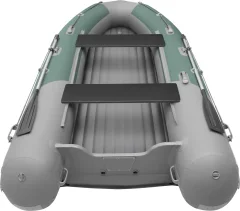 Надувная лодка Roger Boat Sfera 3800 (безконусная, средний киль, зеленый/серый комби) — фото 5