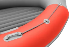 Надувная лодка Roger Boat Sfera 4000 (безконусная, средний киль, красный/серый комби) — фото 10