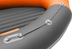 Надувная лодка Roger Boat Sfera 4000 (безконусная, средний киль, графит/оранжевый комби) — фото 10
