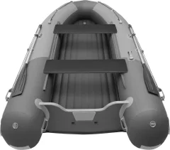 Надувная лодка Roger Boat Sfera 4000 (безконусная, средний киль, серый/графит комби) — фото 6