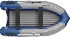 Надувная лодка Roger Boat Sfera 4000 (безконусная, средний киль, серый/синий комби) — фото 2