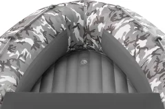 Надувная лодка Roger Boat Sfera 4000 (безконусная, средний киль, серый камуфляж/графит комби) — фото 9
