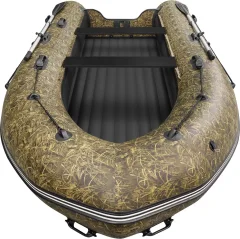 Надувная лодка Roger Boat Sfera 4000 (безконусная, средний киль, камуфляж камыш/черный комби) — фото 9