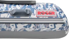 Надувная лодка Roger Boat Sfera 4000 (безконусная, средний киль, битое стекло/серый комби) — фото 9