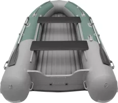 Надувная лодка Roger Boat Sfera 4200 (безконусная, средний киль, зеленый/серый комби) — фото 10