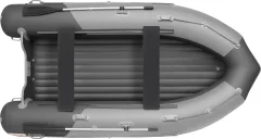Надувная лодка Roger Boat Sfera 4200 (безконусная, средний киль, серый/графит комби) — фото 2