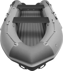 Надувная лодка Roger Boat Sfera 4200 (безконусная, средний киль, серый/графит комби) — фото 10