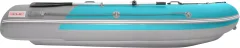 Надувная лодка Roger Boat Sfera 4200 (безконусная, средний киль, бирюзовый/серый комби) — фото 4