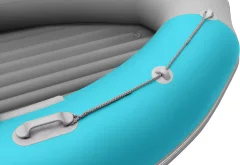 Надувная лодка Roger Boat Sfera 4200 (безконусная, средний киль, бирюзовый/серый комби) — фото 8