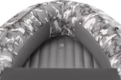 Надувная лодка Roger Boat Sfera 4200 (безконусная, средний киль, серый камуфляж/графит комби) — фото 7