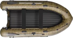 Надувная лодка Roger Boat Sfera 4200 (безконусная, средний киль, камуфляж камыш/черный комби) — фото 2