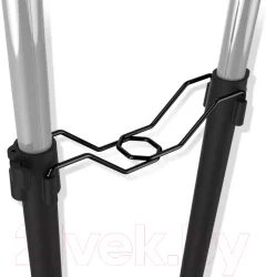 Стойка для одежды Sheffilton SHT-WR4150 (черный/черный муар) — фото 3