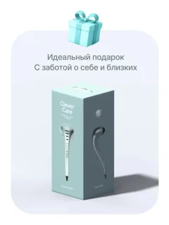 Массажер электронный CleverCare Silver Swan / CC-021SW (голубой) — фото 5