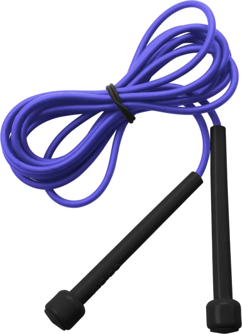 Скакалка Indigo Sport SM-405 (черный/синий)