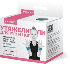 Комплект утяжелителей Indigo Sport Идеал SM-408 (бирюзовый) — фото 5