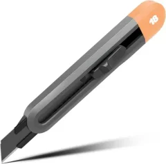 Нож пистолетный Deli Soft Touch / HT4018C (оранжевый) — фото 9
