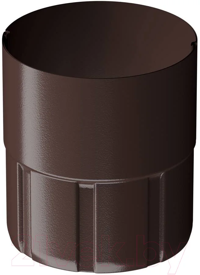 Муфта водосточная Docke Stal Premium D90 PVPM-1050 (шоколад 8019)