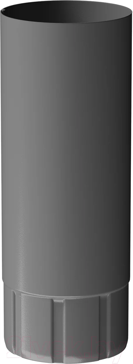 Труба водосточная Docke Stal Premium D90 PVTV-1086 (3м, графит 7024)