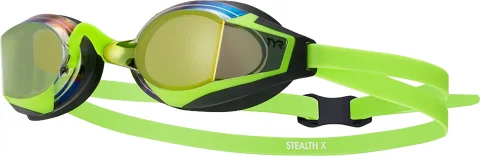 Очки для плавания TYR Stealth-X Mirrored Electric / 339 LGSTLXM
