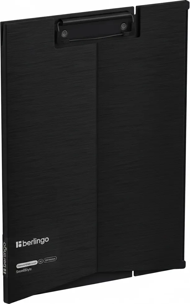Папка для бумаг Berlingo Steel&Style / PPf_92001 (черный)