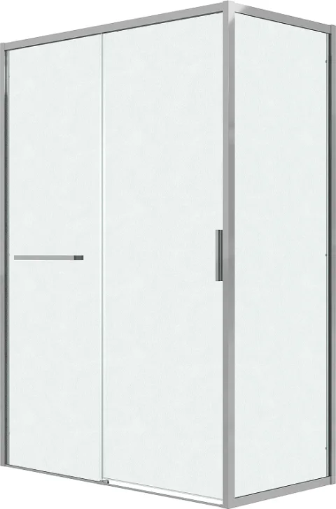 Душевой уголок Grossman Style 130x90x195 / 120.K33.05.1390.10.02 (хром/стекло шиншилла)