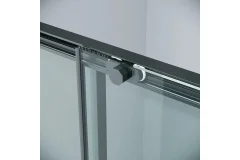 Душевая стенка Grossman Style 90x195 / 200.K33.05.90.21.00 (черный матовый, стекло прозрачное) — фото 10