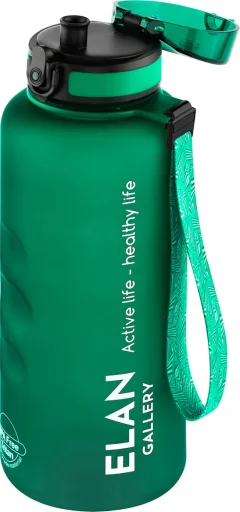 Бутылка для воды Elan Gallery Style Matte / 280156 (темно-зеленый) — фото 2