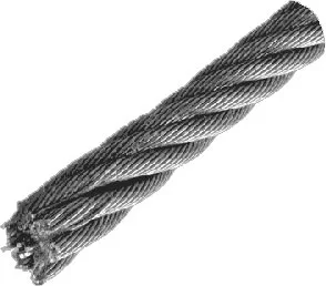 Трос MFIX Стальной круглопрядный SWR M 6 DIN 3055 (100м)