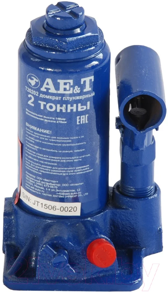 Бутылочный домкрат AE&T T20202 (2т)