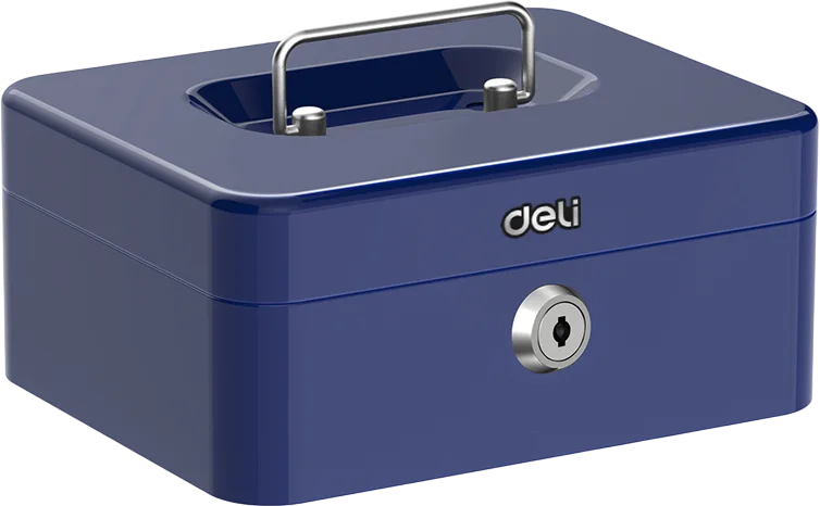 Кэшбокс Deli T503 (синий)