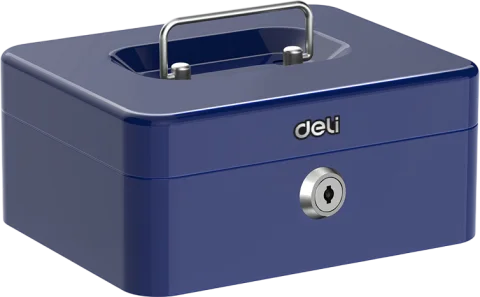 Кэшбокс Deli T503 (синий)