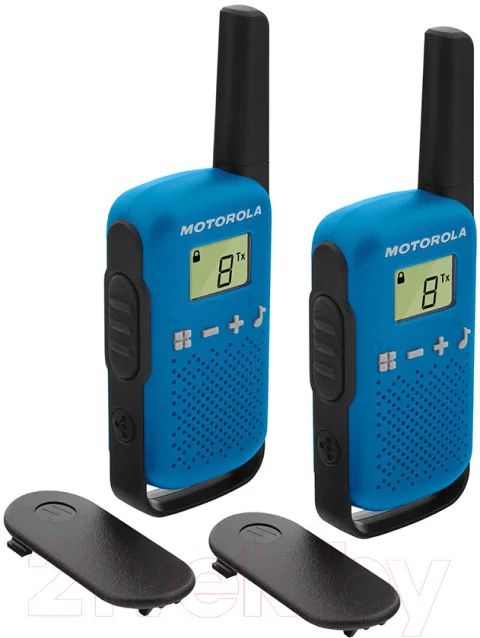 Комплект раций Motorola Talkabout T42 (синий)
