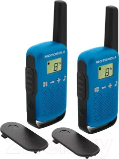 Комплект раций Motorola Talkabout T42 (синий) — фото 4