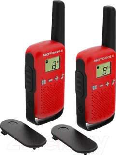 Комплект раций Motorola Talkabout T42 (красный) — фото 1