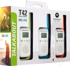 Комплект раций Motorola Talkabout T42 Triple (3шт) — фото 2