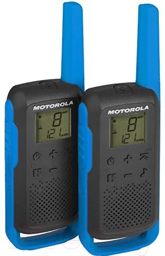 Комплект раций Motorola Talkabout T62 (синий)