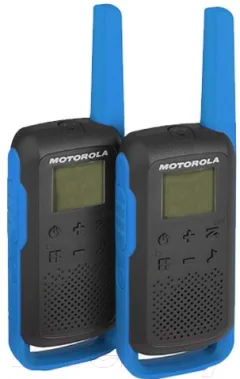 Комплект раций Motorola Talkabout T62 (синий) — фото 3