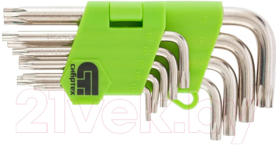 Набор ключей СибрТех Tamper-Torx 12321