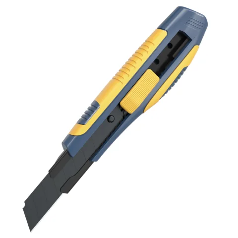 Нож канцелярский Deli TD502 (синий)