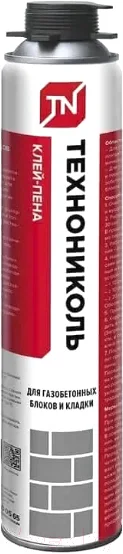 Клей-пена Технониколь Для газобетонных блоков и кладки (900г)