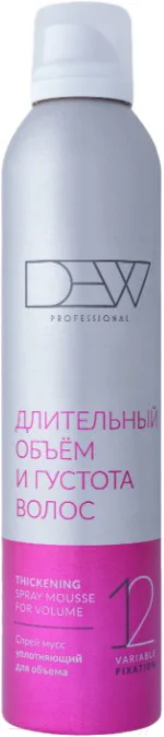 Спрей для укладки волос Dew Professional Thickening Spray Mousse For Volume (300мл)