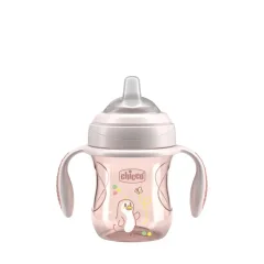 Поильник Chicco Transition Cup 4м+ / 00006911150000 (розовый) — фото 2