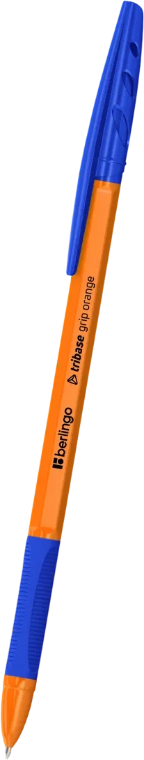 Набор шариковых ручек Berlingo Tribase Grip Orange / CBp_70960_20 (синий, 20шт)