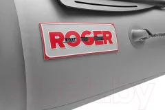 Надувная лодка Roger Boat Trofey 2900 (без киля, серый/графит) — фото 2