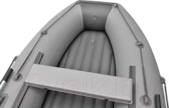 Надувная лодка Roger Boat Trofey 2900 (без киля, серый/графит) — фото 5