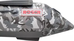 Надувная лодка Roger Boat Trofey 2900 (без киля, серый камуфляж/графит комби) — фото 4