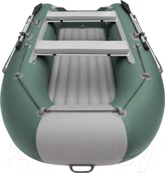 Надувная лодка Roger Boat Trofey 3300 (без киля, зеленый/серый) — фото 7