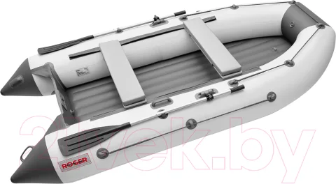 Надувная лодка Roger Boat Trofey 3300 (без киля, белый/графит)